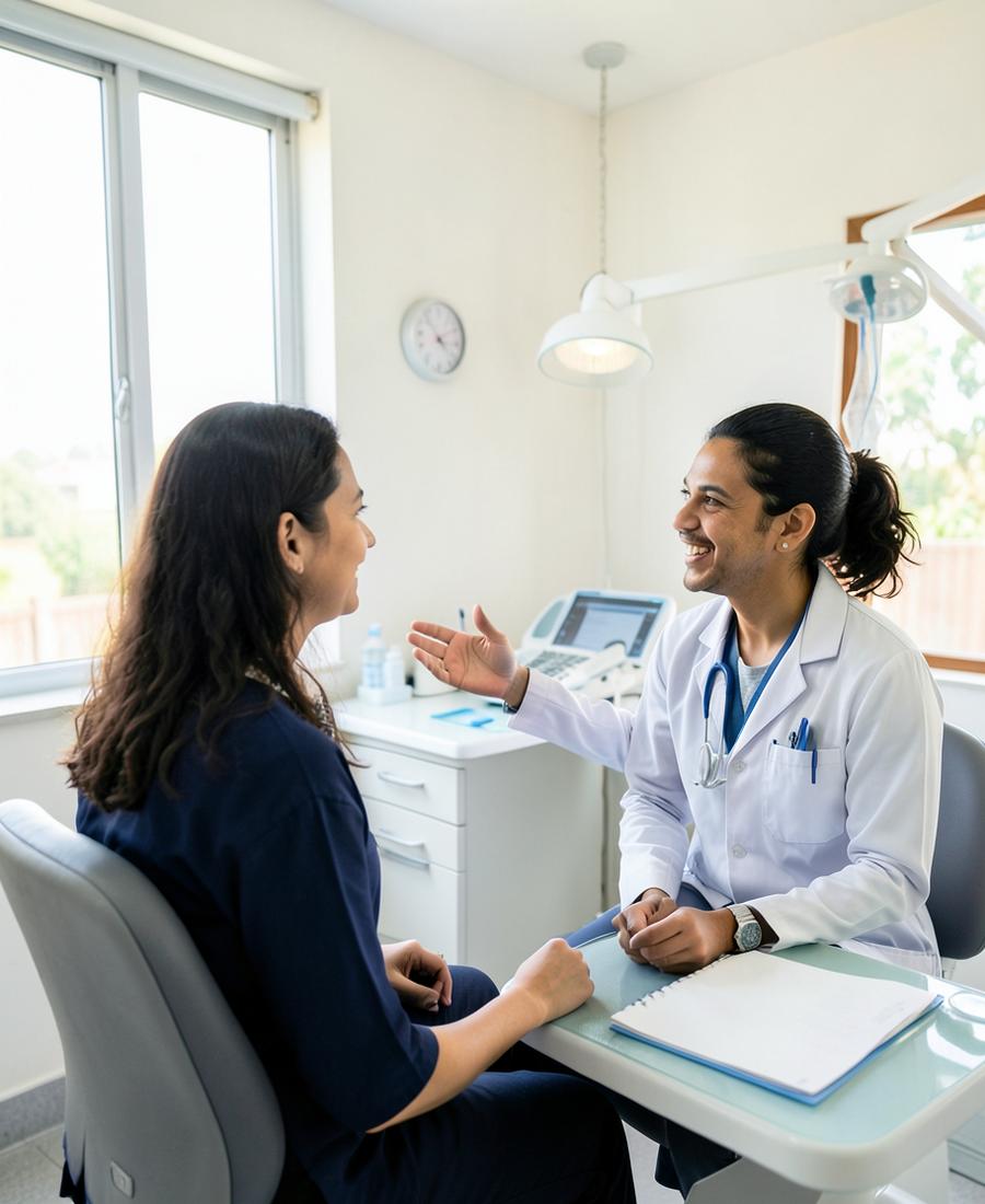 Clinic & hospital in India collecting Google reviews