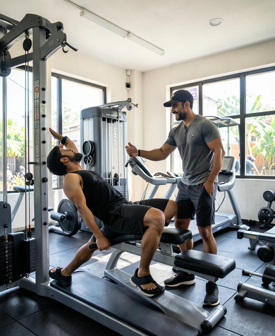 Gym & fitness in India collecting Google reviews